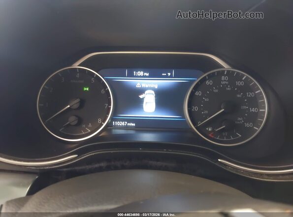 1N4AA6AV3KC379453 2019 NISSAN MAXIMA Белый Вид задних сидений