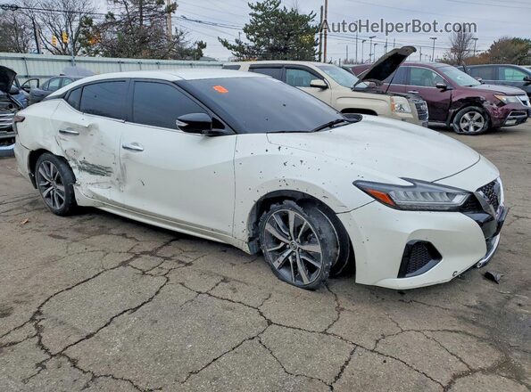 1N4AA6AV3KC384233 2019 NISSAN MAXIMA White წინა მარჯვენა
