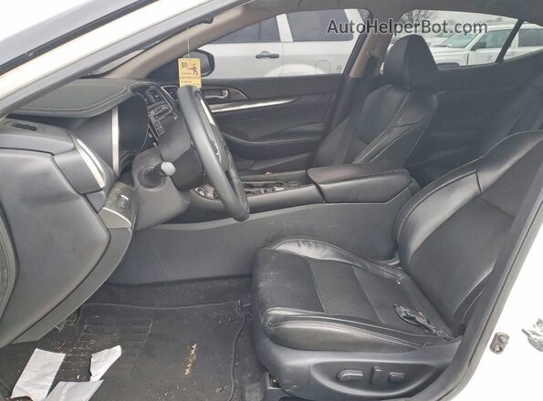 1N4AA6AV3KC384233 2019 NISSAN MAXIMA White წინა სალონის ხედი