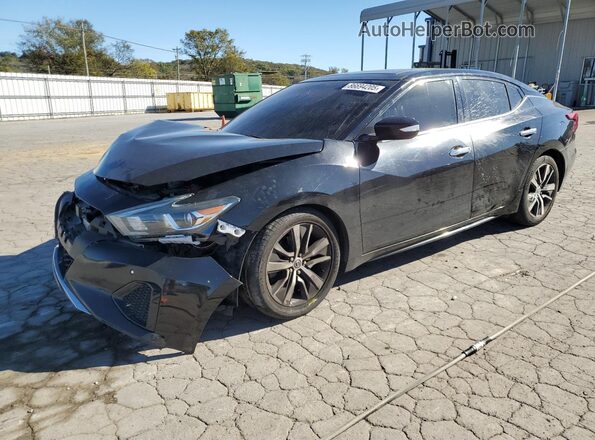 1N4AA6AV4KC364041 2019 NISSAN MAXIMA Black Передня ліва чверть