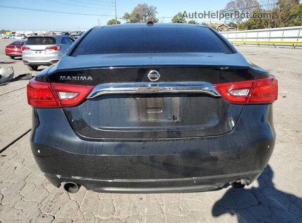 1N4AA6AV4KC364041 2019 NISSAN MAXIMA Black Вид ззаду