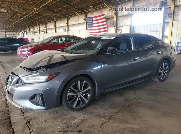 1N4AA6AV4KC376917 2019 NISSAN MAXIMA Gray Front left