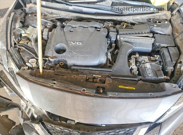 1N4AA6AV4KC376917 2019 NISSAN MAXIMA Gray Rear interior view