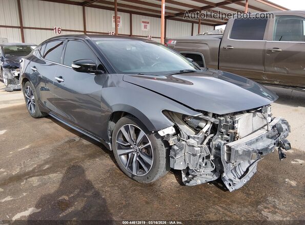 1N4AA6AV4KC376934 2019 NISSAN MAXIMA Gray Передня права чверть