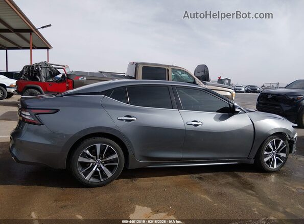 1N4AA6AV4KC376934 2019 NISSAN MAXIMA Gray Вид задньої частини салону