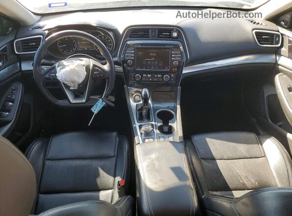 1N4AA6AV5KC366350 2019 NISSAN MAXIMA Gray წინა პანელის ხედი