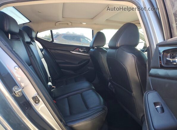 1N4AA6AV5KC366350 2019 NISSAN MAXIMA Gray უკანა სავარძლების ხედი