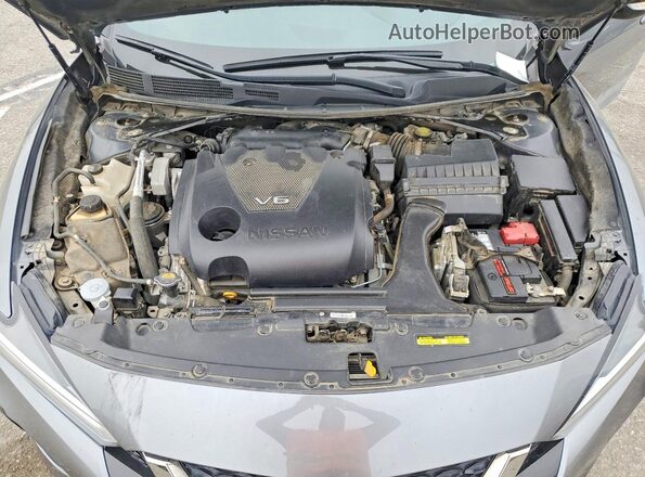 1N4AA6AV5KC382533 2019 NISSAN MAXIMA Gray Rear interior view