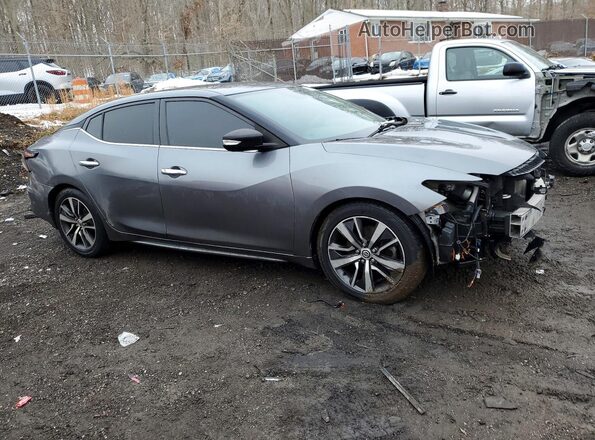 1N4AA6AV6KC371881 2019 NISSAN MAXIMA Gray წინა მარჯვენა