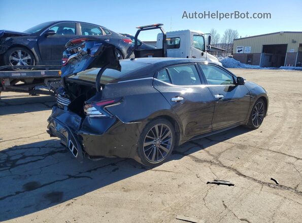 1N4AA6AV7KC382386 2019 NISSAN MAXIMA Черный Задняя правая четверть