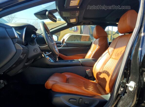 1N4AA6AV7KC382386 2019 NISSAN MAXIMA Черный Вид салона спереди