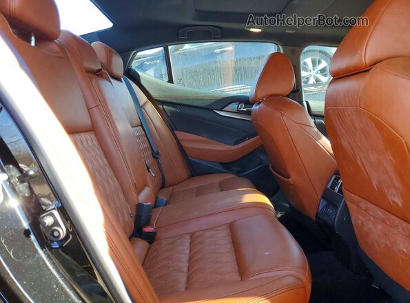 1N4AA6AV7KC382386 2019 NISSAN MAXIMA Черный Вид задних сидений