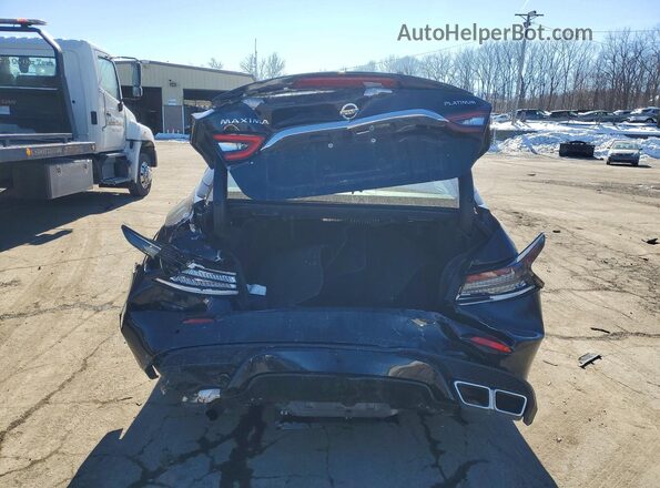 1N4AA6AV7KC382386 2019 NISSAN MAXIMA Черный Вид сзади
