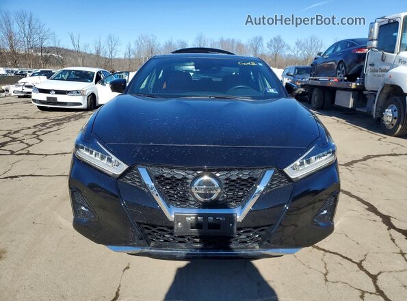 1N4AA6AV7KC382386 2019 NISSAN MAXIMA Черный Вид спереди