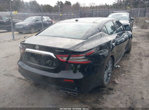 1N4AA6AV9KC372958 2019 NISSAN MAXIMA Черный Задняя правая четверть