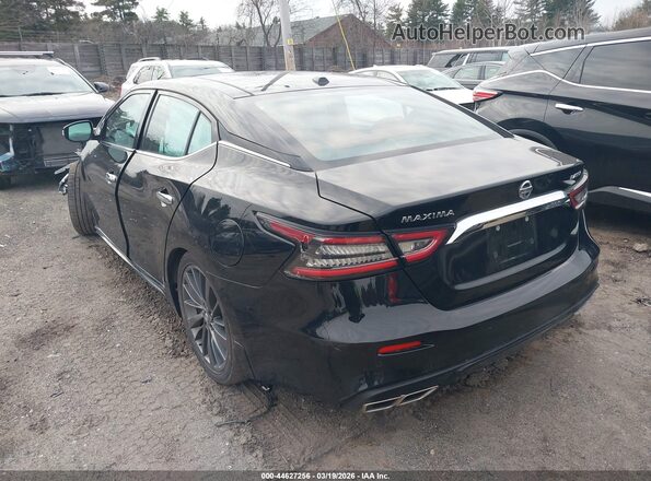 1N4AA6AV9KC372958 2019 NISSAN MAXIMA Черный Задняя левая четверть