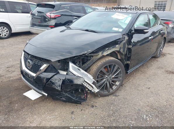 1N4AA6AV9KC372958 2019 NISSAN MAXIMA Черный Вид спереди