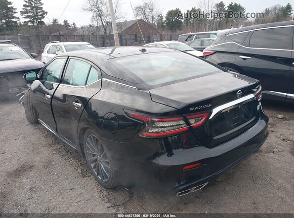1N4AA6AV9KC372958 2019 NISSAN MAXIMA Черный Панорамный вид салона 360°
