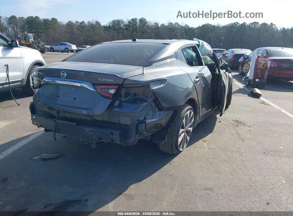 1N4AA6AV9KC374936 2019 NISSAN MAXIMA Серый Задняя правая четверть