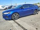 2021 Nissan Maxima Sv Синий vin: 1N4AA6CV5MC512942