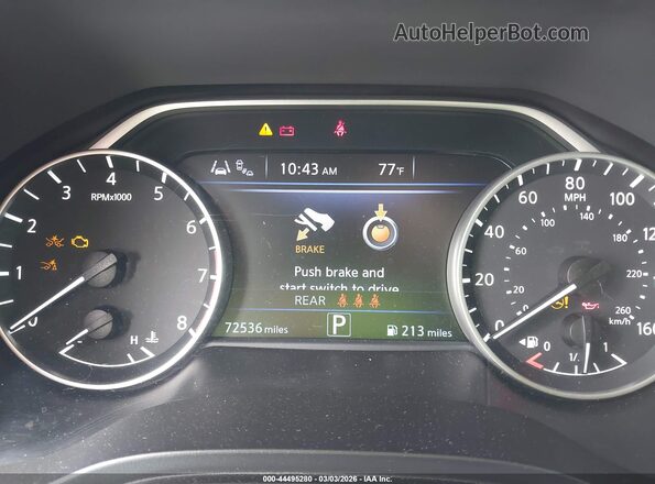 1N4AA6CVXPC508468 2023 NISSAN MAXIMA Silver Вид задніх сидінь