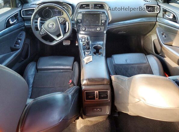 1N4AA6EV0MC512876 2021 NISSAN MAXIMA SR Черный Вид панели приборов