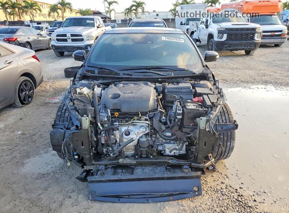 1N4AA6EV0MC512876 2021 NISSAN MAXIMA SR Черный Вид спереди