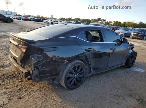 1N4AA6EV0MC512876 2021 NISSAN MAXIMA SR Черный Задняя правая четверть