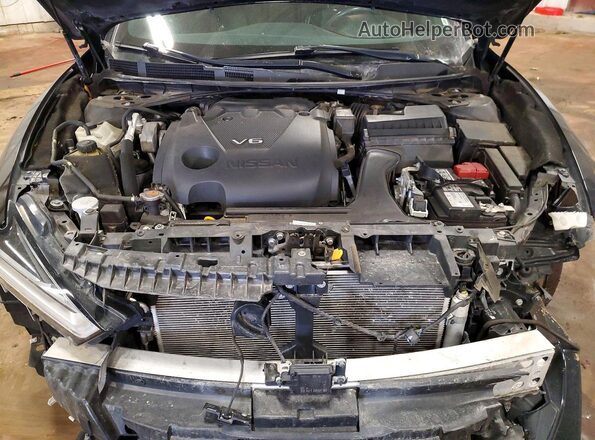 1N4AA6EV1MC512160 2021 NISSAN MAXIMA SR Черный Вид задней части салона