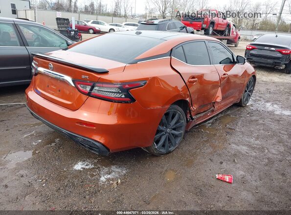 1N4AA6EV3LC372384 2020 NISSAN MAXIMA SR Orange Trasero derecho