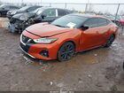 2020 Nissan Maxima Sr Xtronic Cvt Orange vin: 1N4AA6EV3LC372384