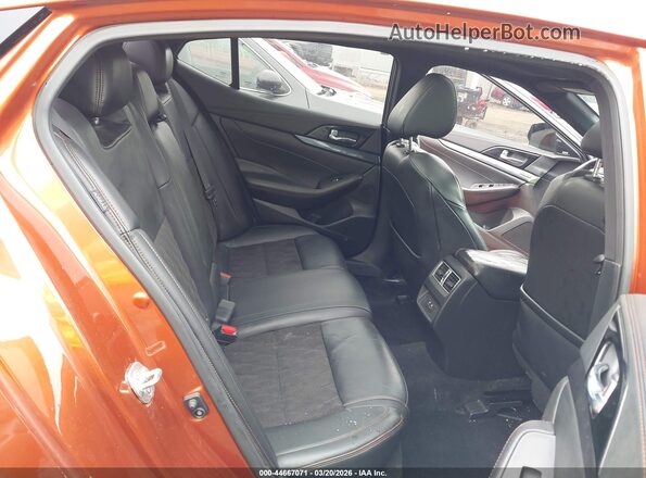 1N4AA6EV3LC372384 2020 NISSAN MAXIMA SR Orange Vista de la etiqueta del VIN