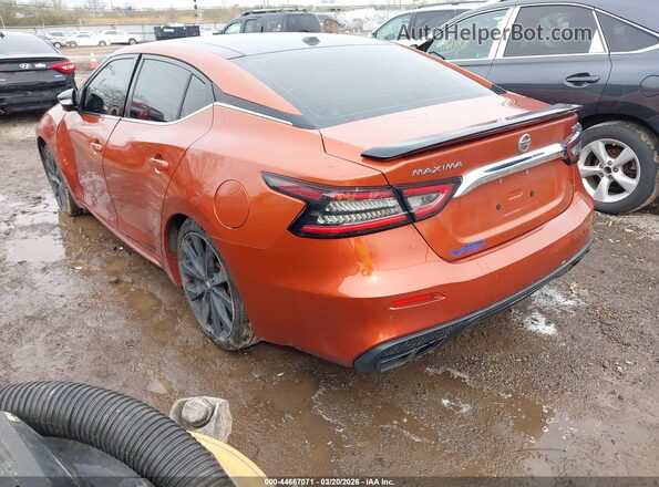 1N4AA6EV3LC372384 2020 NISSAN MAXIMA SR Orange Trasero izquierdo