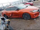 2020 Nissan Maxima Sr Xtronic Cvt Orange vin: 1N4AA6EV3LC372384