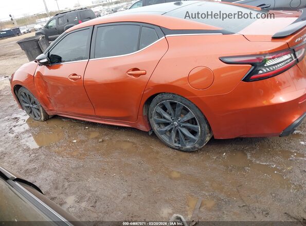 1N4AA6EV3LC372384 2020 NISSAN MAXIMA SR Orange Vista interior de 360 grados