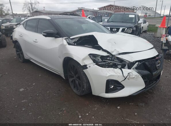 1N4AA6EV3PC503562 2023 NISSAN MAXIMA SR Белый Передняя правая четверть