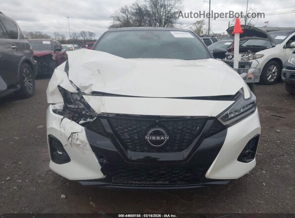 1N4AA6EV3PC503562 2023 NISSAN MAXIMA SR Белый Вид щитка приборов