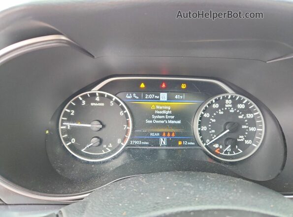 1N4AA6EV6PC507203 2023 NISSAN MAXIMA Черный Вид щитка приборов