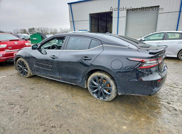 1N4AA6EV6PC507203 2023 NISSAN MAXIMA Черный Задняя левая четверть