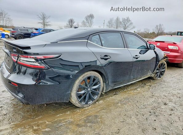 1N4AA6EV6PC507203 2023 NISSAN MAXIMA Черный Задняя правая четверть