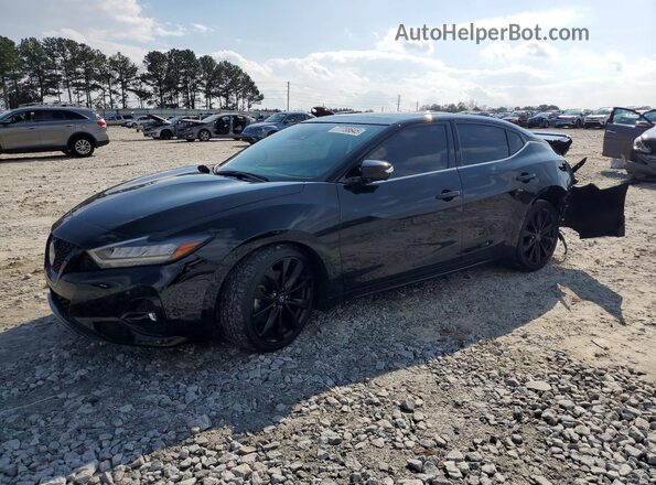 1N4AA6EV8PC502150 2023 NISSAN MAXIMA SR Черный Передняя левая четверть