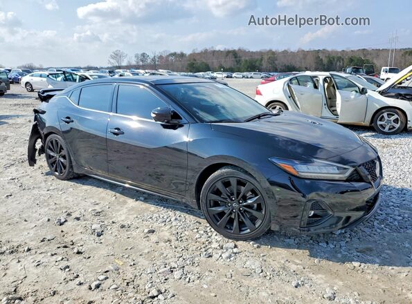 1N4AA6EV8PC502150 2023 NISSAN MAXIMA SR Черный Передняя правая четверть