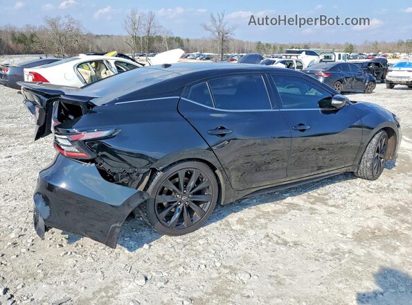 1N4AA6EV8PC502150 2023 NISSAN MAXIMA SR Черный Задняя правая четверть