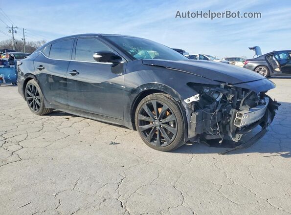 1N4AA6EV9PC505588 2023 NISSAN MAXIMA SR Черный Передняя правая четверть
