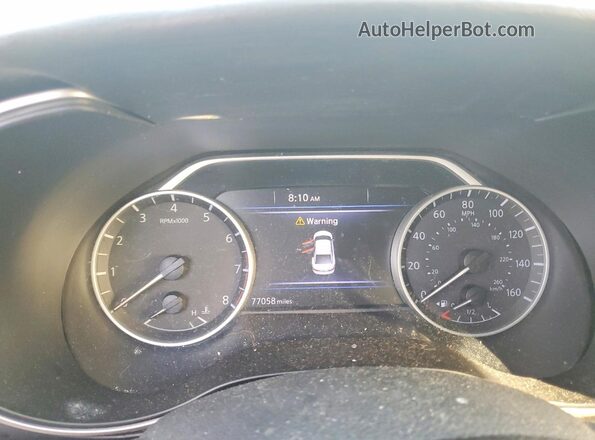 1N4AA6EV9PC505588 2023 NISSAN MAXIMA SR Черный Вид щитка приборов