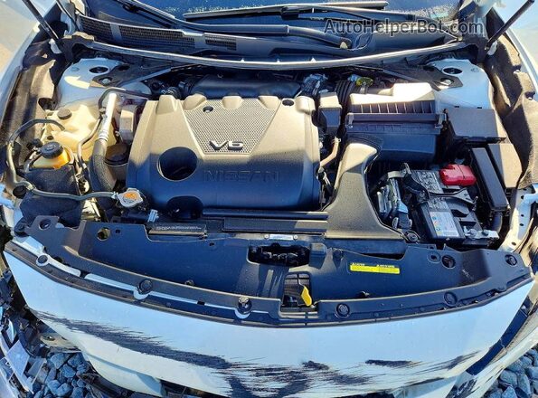 1N4AA6FV1PC507026 2023 NISSAN MAXIMA PLATINUM Белый Вид задней части салона