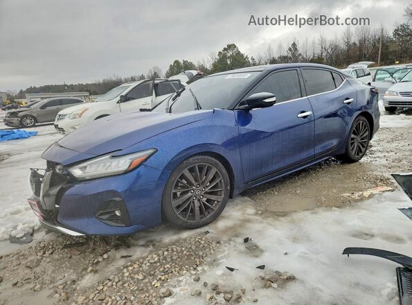 1N4AA6FV3LC376403 2020 NISSAN MAXIMA PLATINUM Blue Przód lewy