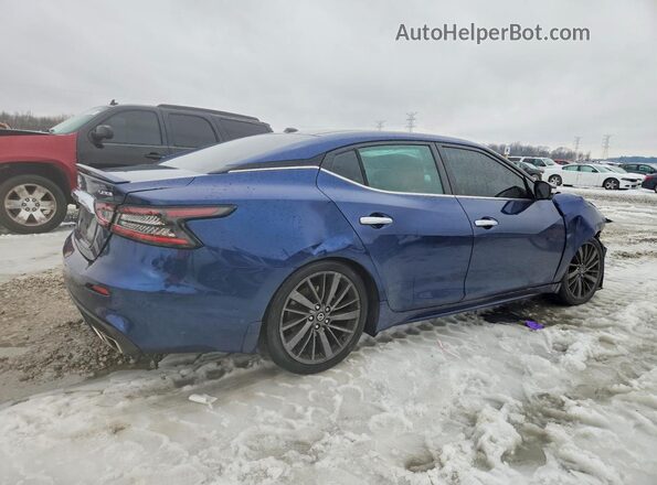 1N4AA6FV3LC376403 2020 NISSAN MAXIMA PLATINUM Blue Tył prawy