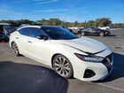 2020 Nissan Maxima Platinum Белый vin: 1N4AA6FV5LC382736
