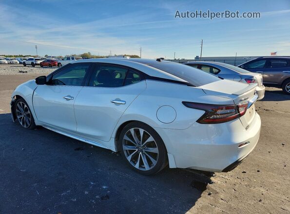 1N4AA6FV5LC382736 2020 NISSAN MAXIMA PLATINUM Белый Задняя левая четверть